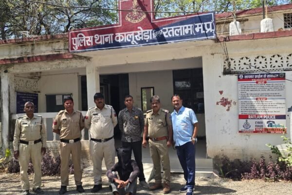 थाना कालुखेडा जिला रतलाम पुलिस द्वारा हत्या का खुलासा